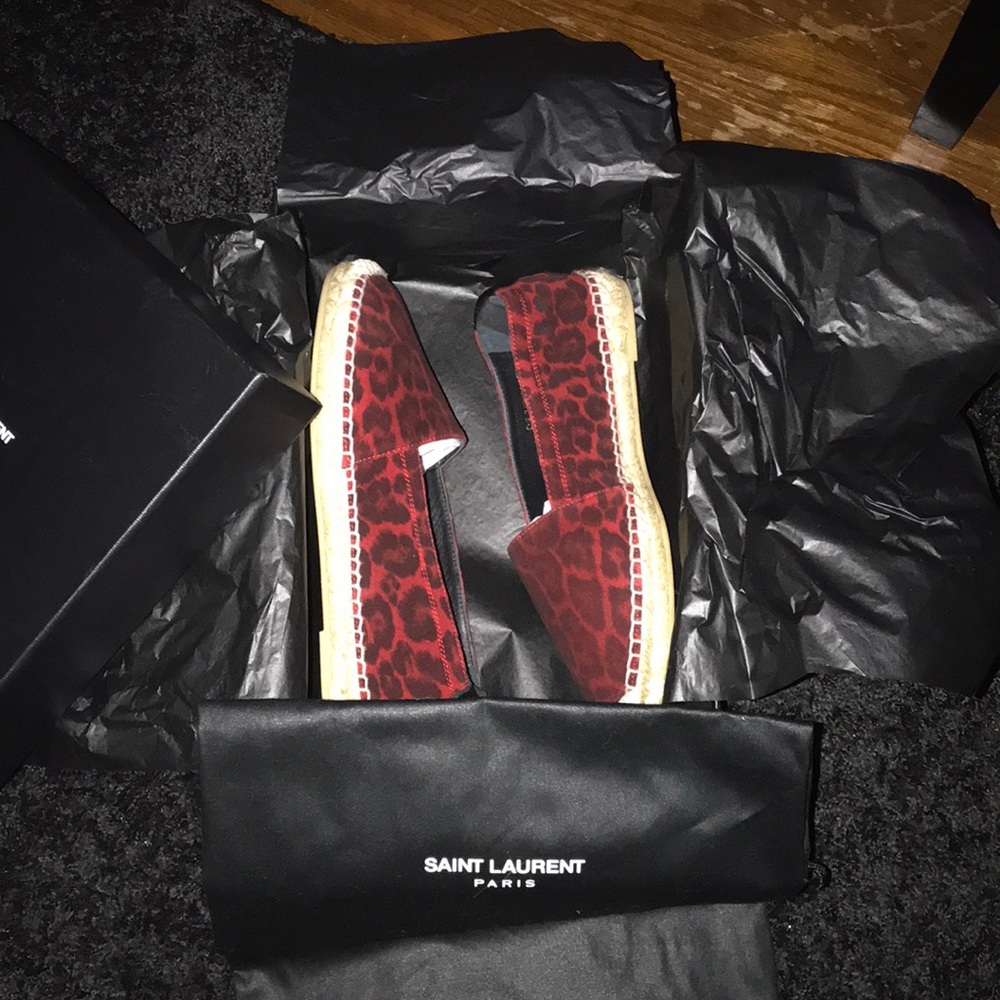NIB Saint Laurent Espadrilles